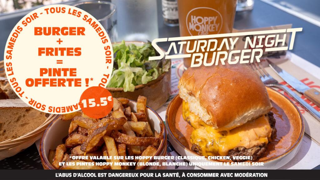 Saturday Night Burger