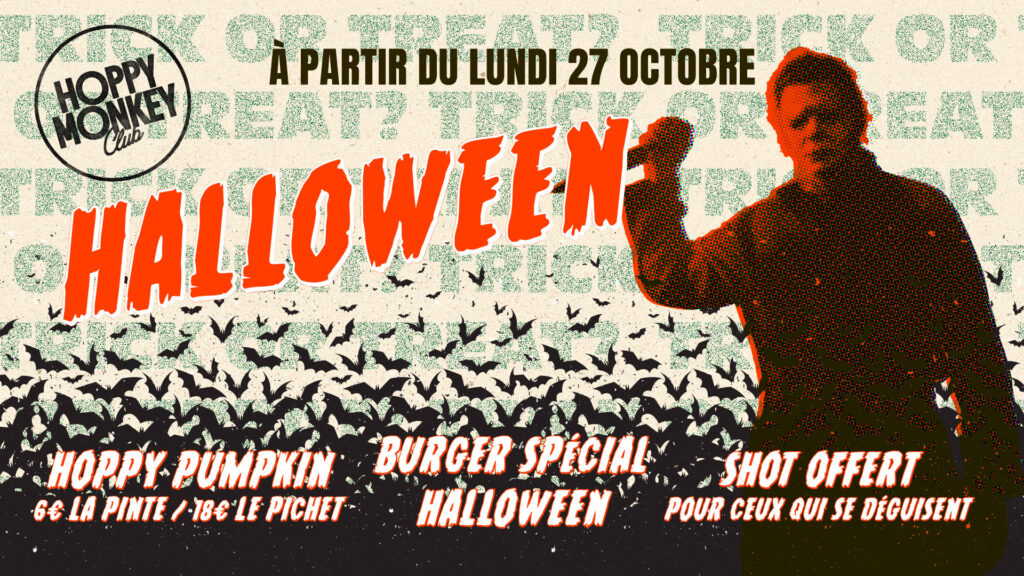 Halloween Hoppy Monkey Club Purpan